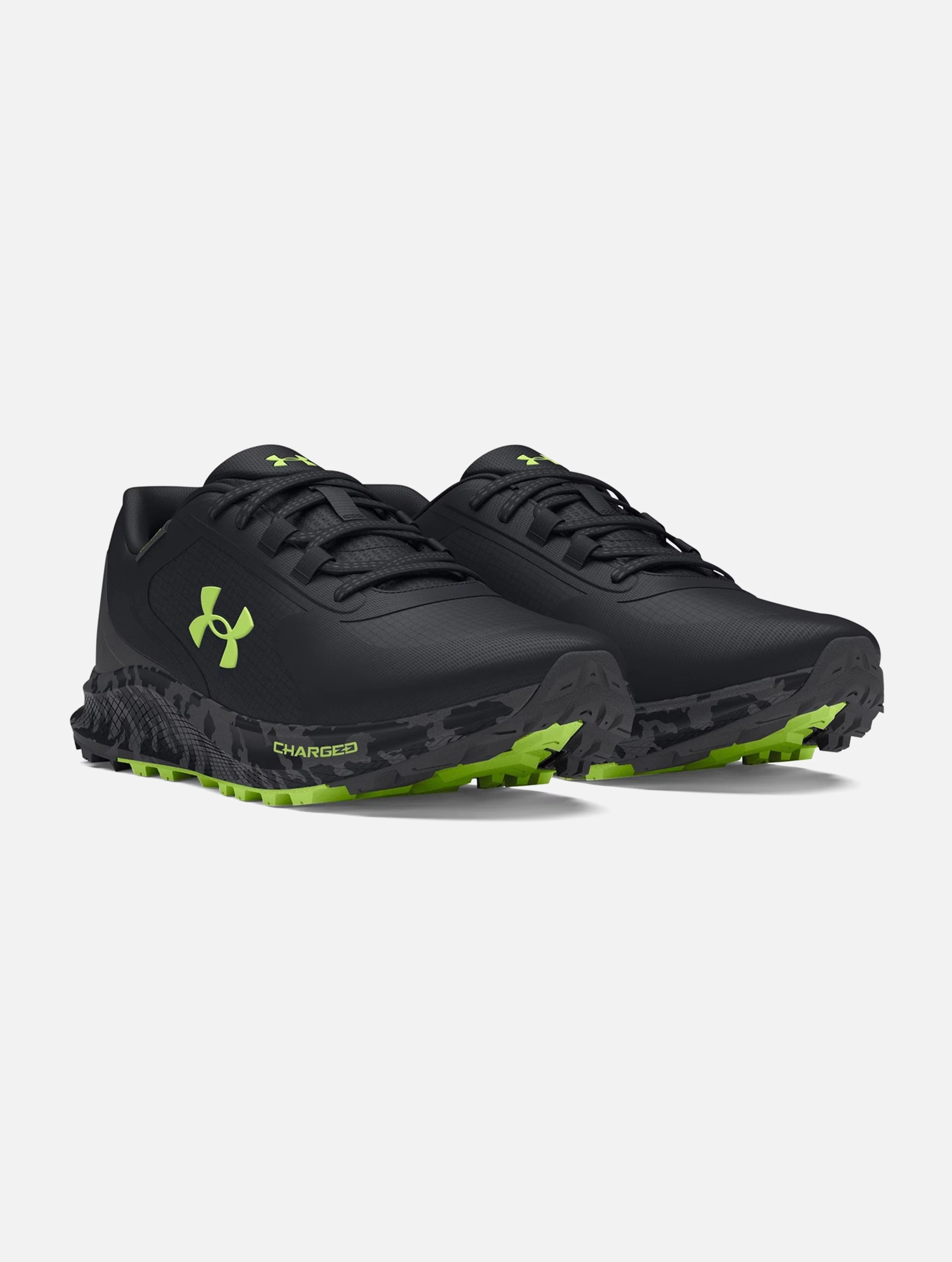 Bandit Trail 3 Running Trainer - Black / Anthracite / Morph Green - Image 2