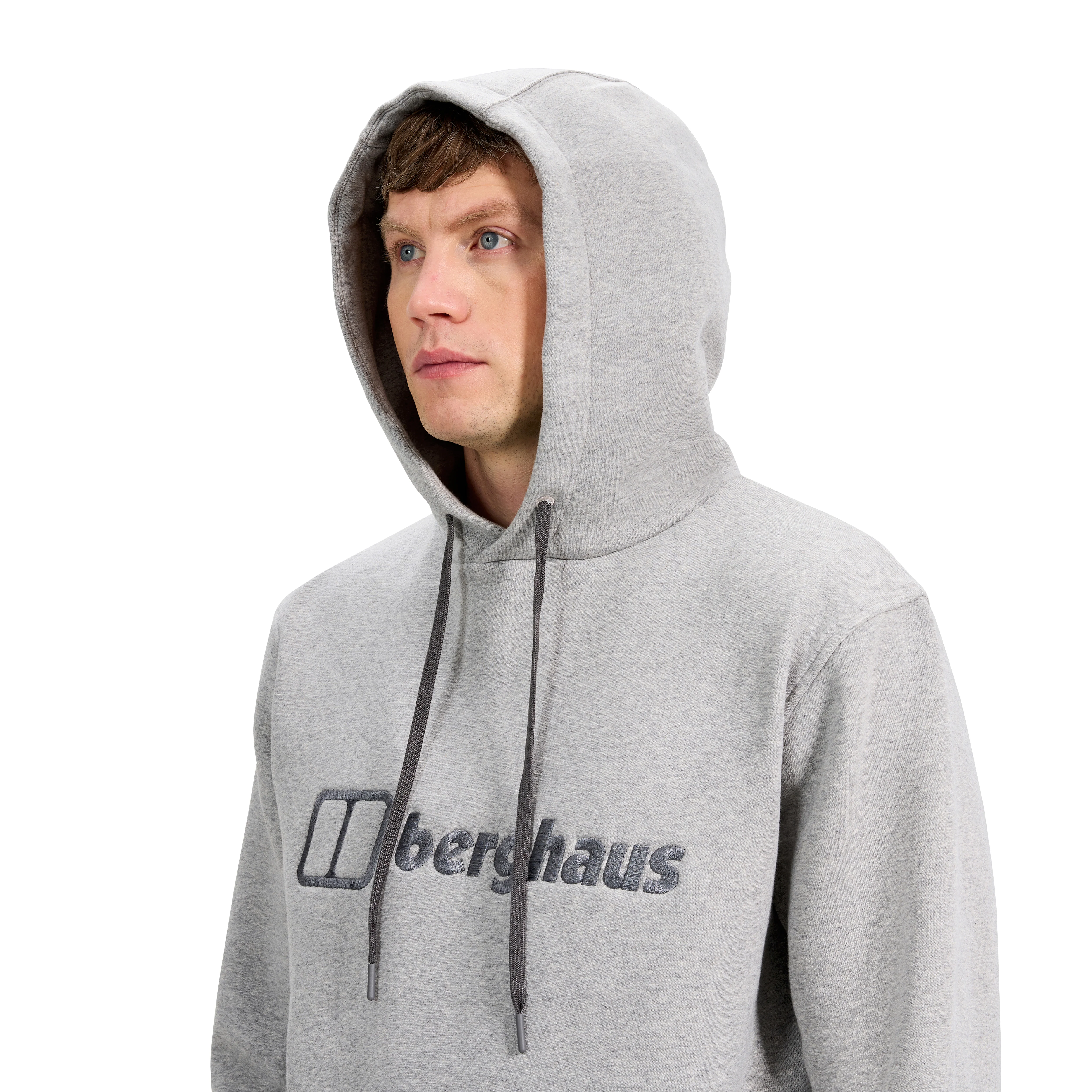 Berghaus Logo Hoody - Grey - Image 3
