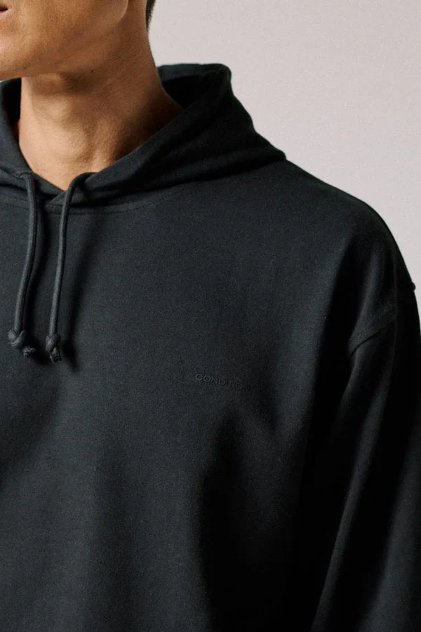 Condition Softlux Hoodie - Washed Black - Image 3