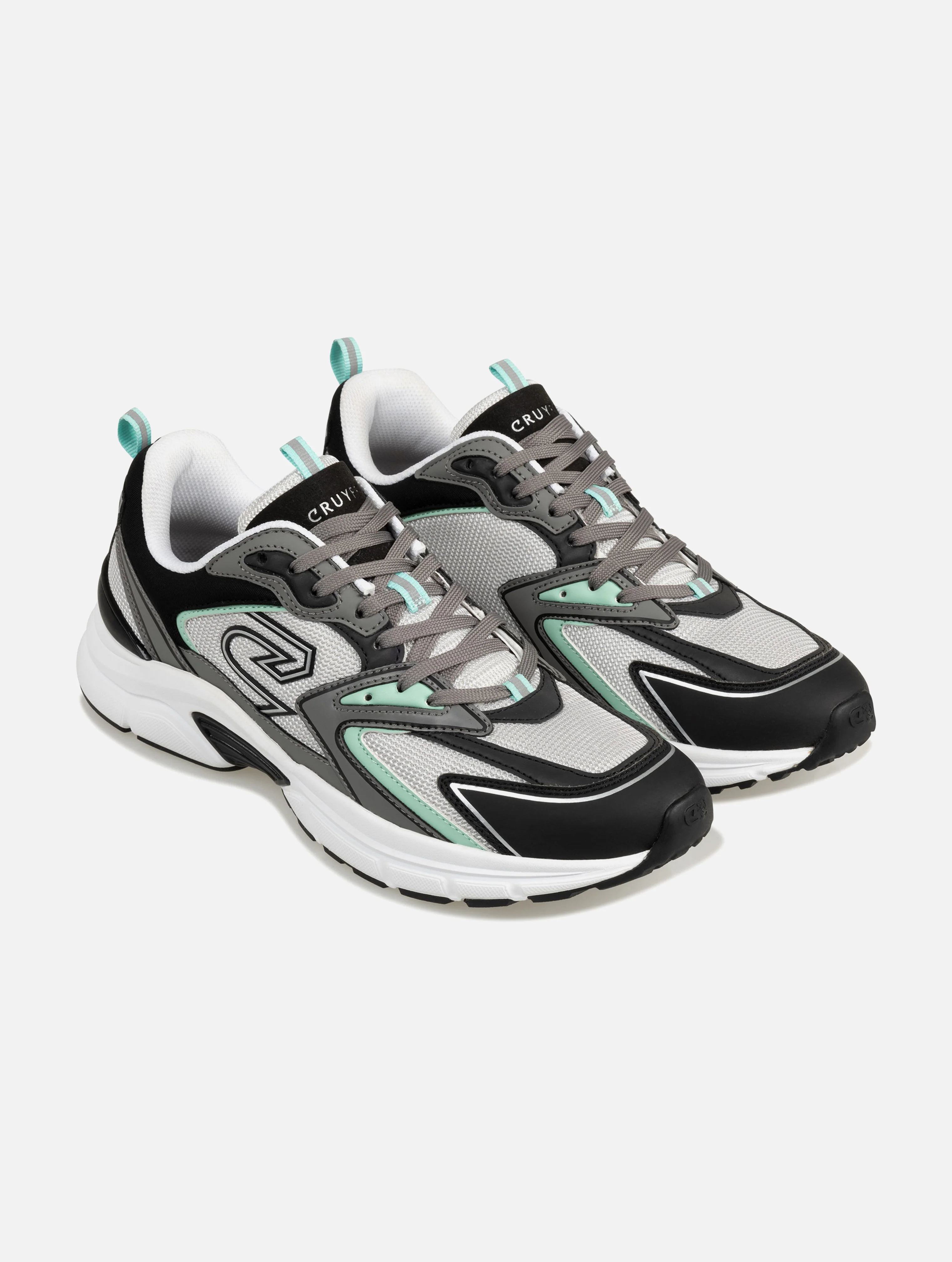 Cruyff Scorpius Trainer - Grey / Mint - Image 2