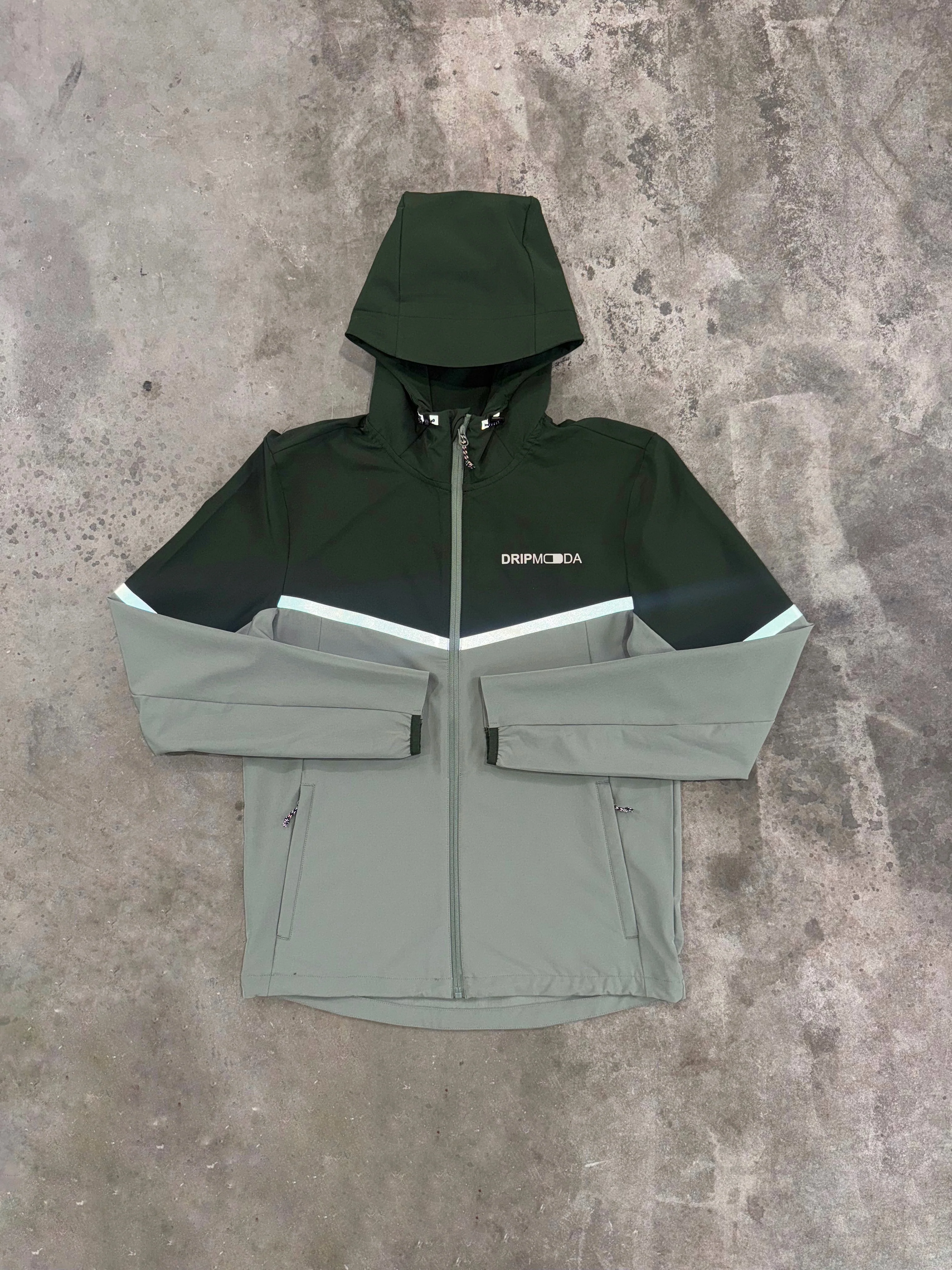 Dripmoda Elevate Jacket - Olive