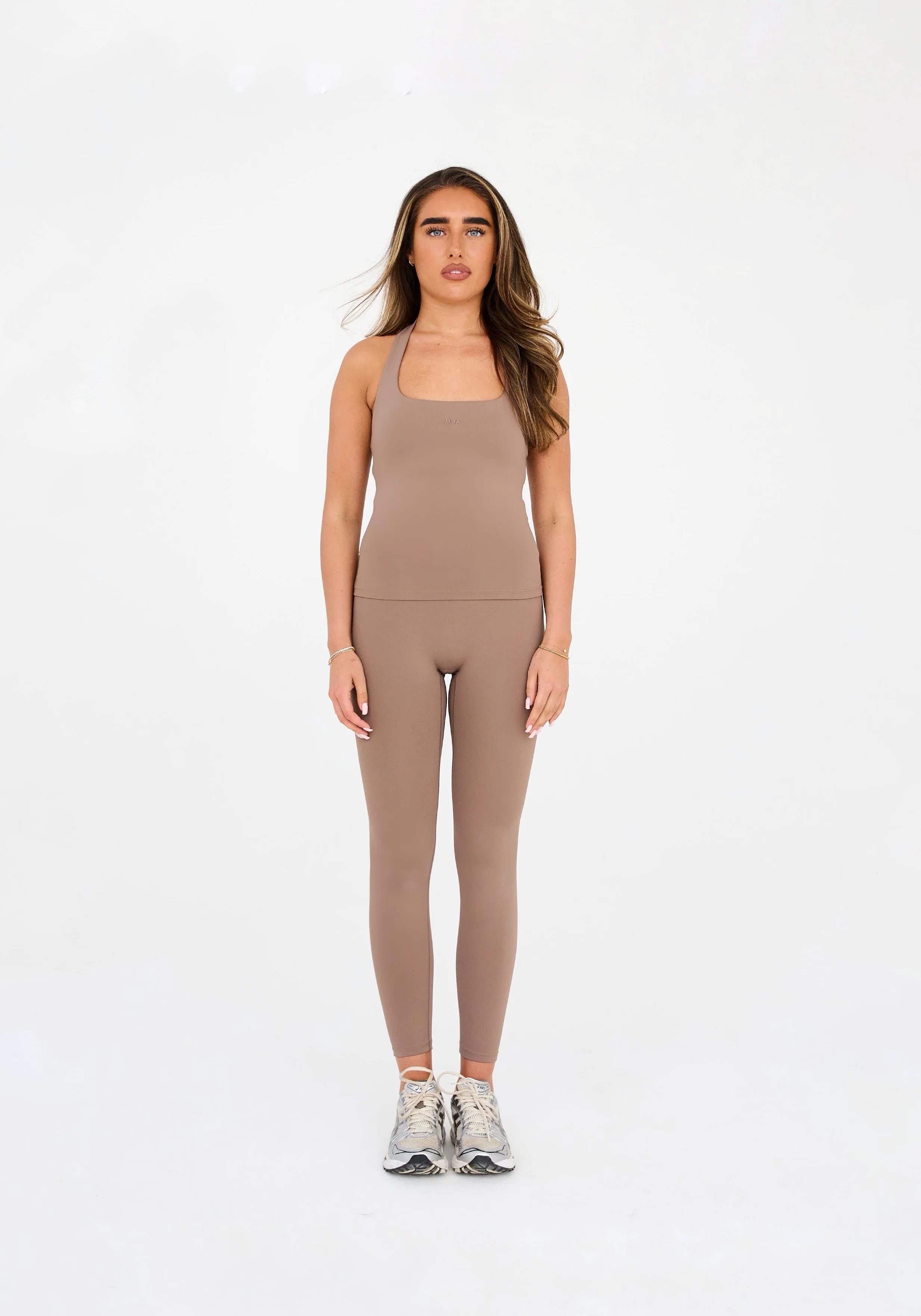 MDA Core Halter Top - Fawn