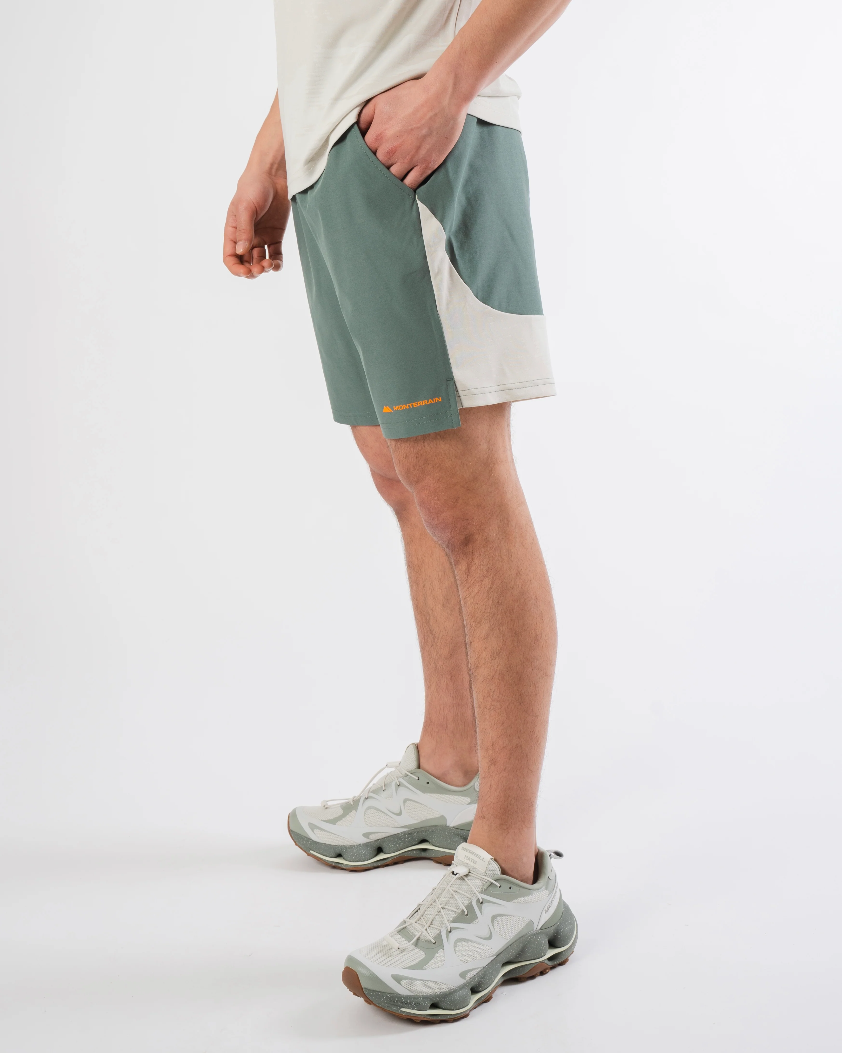 Monterrain Divide Green 3 Piece Set - Jacket / T Shirt / Short - Image 5