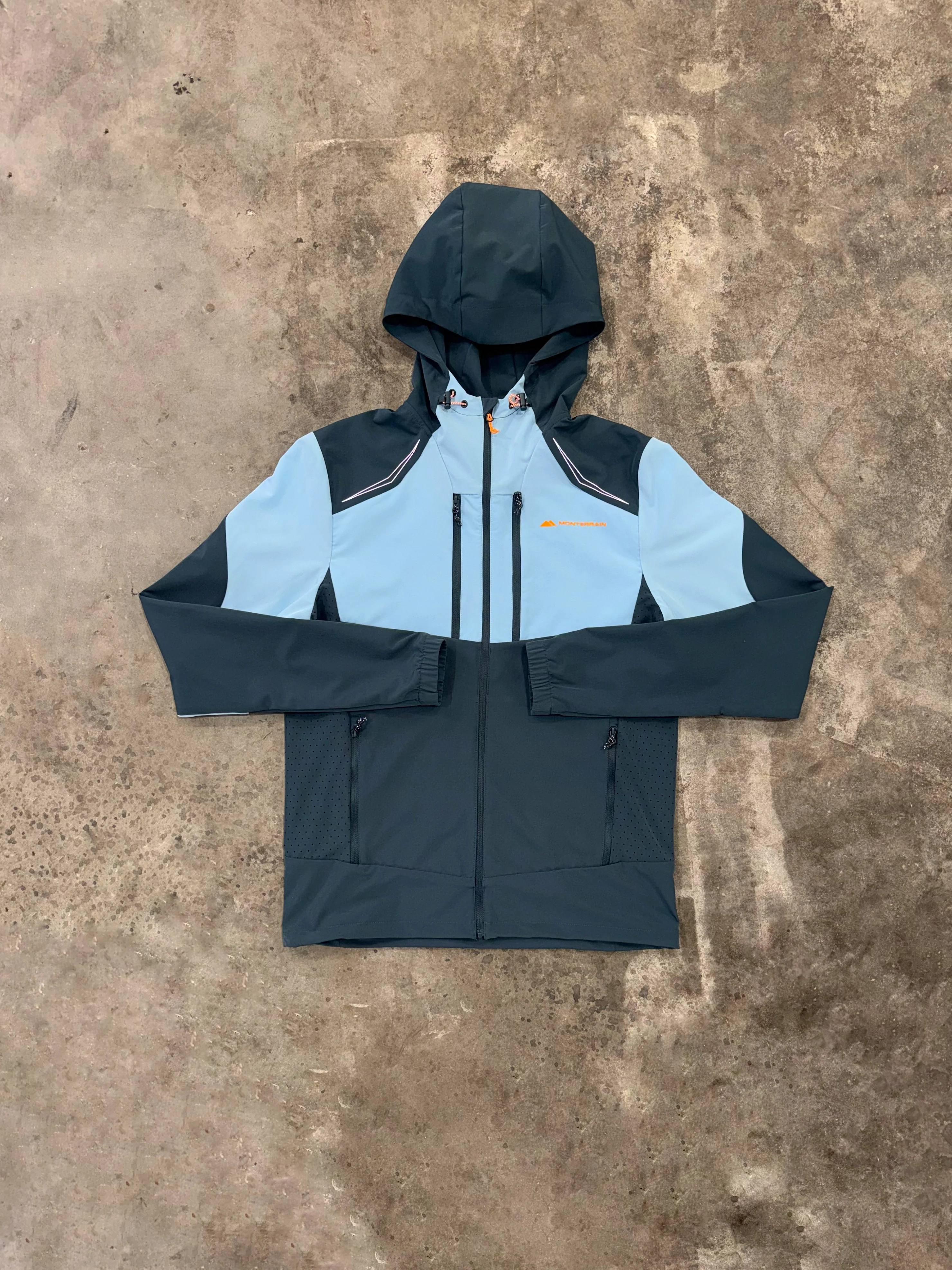 Monterrain Orbit Woven Jacket - Twilight / Skybound Blue