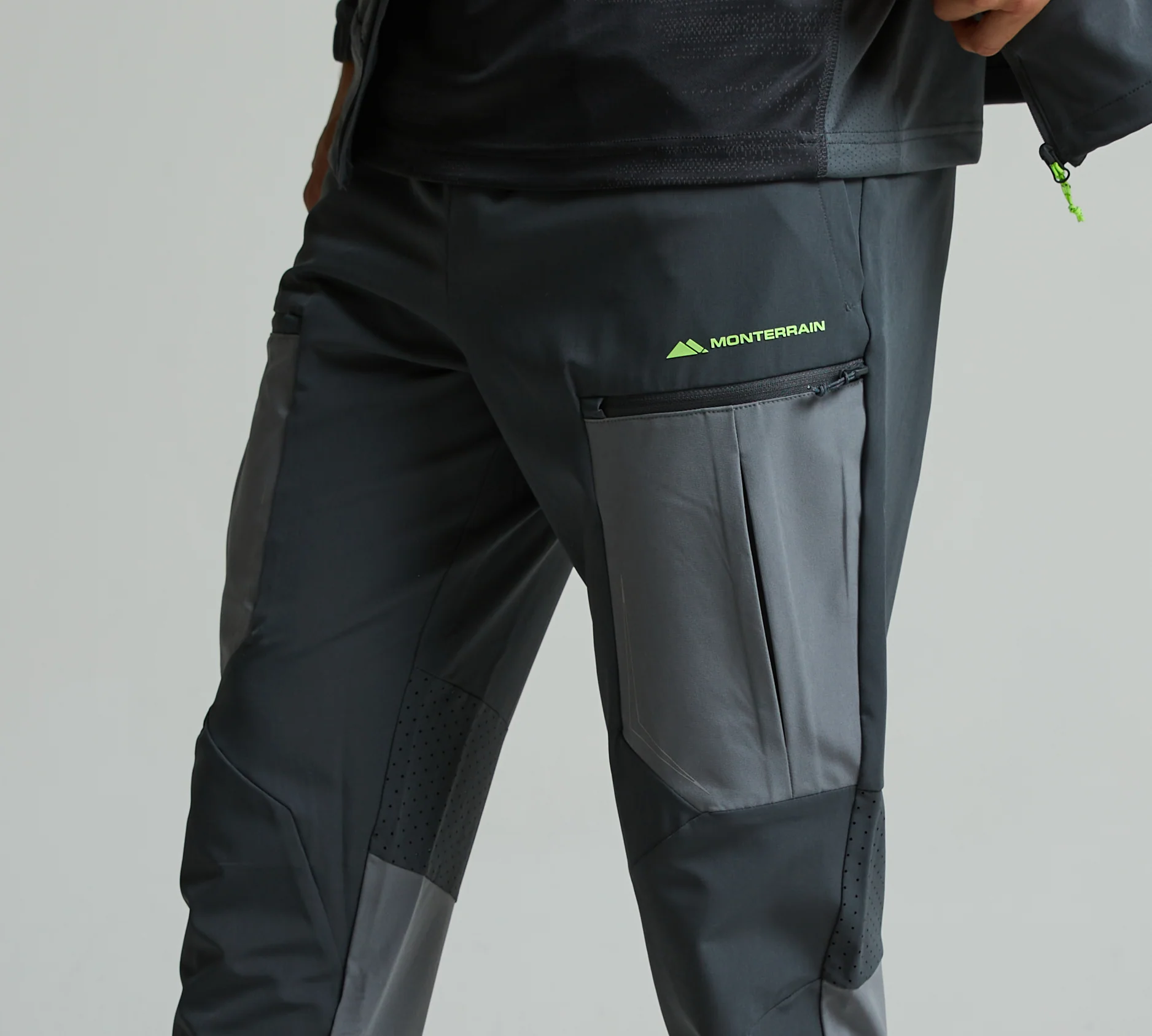 Monterrain Orbit Woven Pant - Grey - Image 3