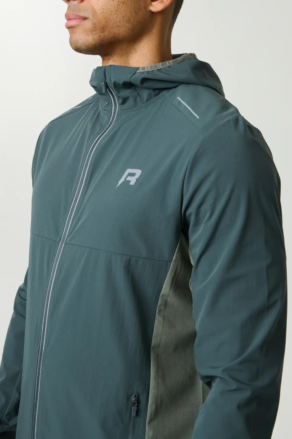 Reprimo Clima Shell Jacket - Dark Moss / Khaki - Image 3