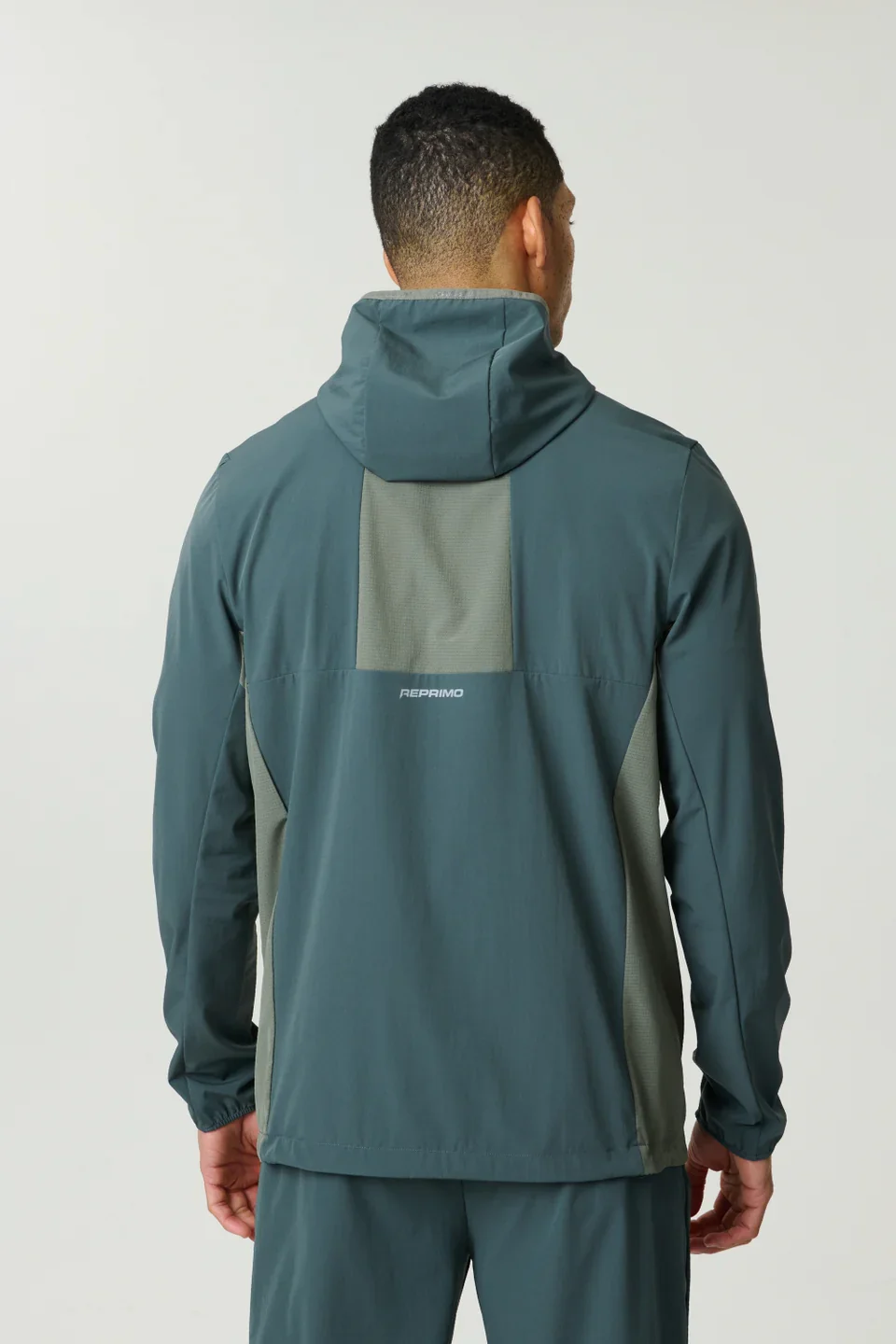 Reprimo Clima Shell Jacket - Dark Moss / Khaki - Image 4