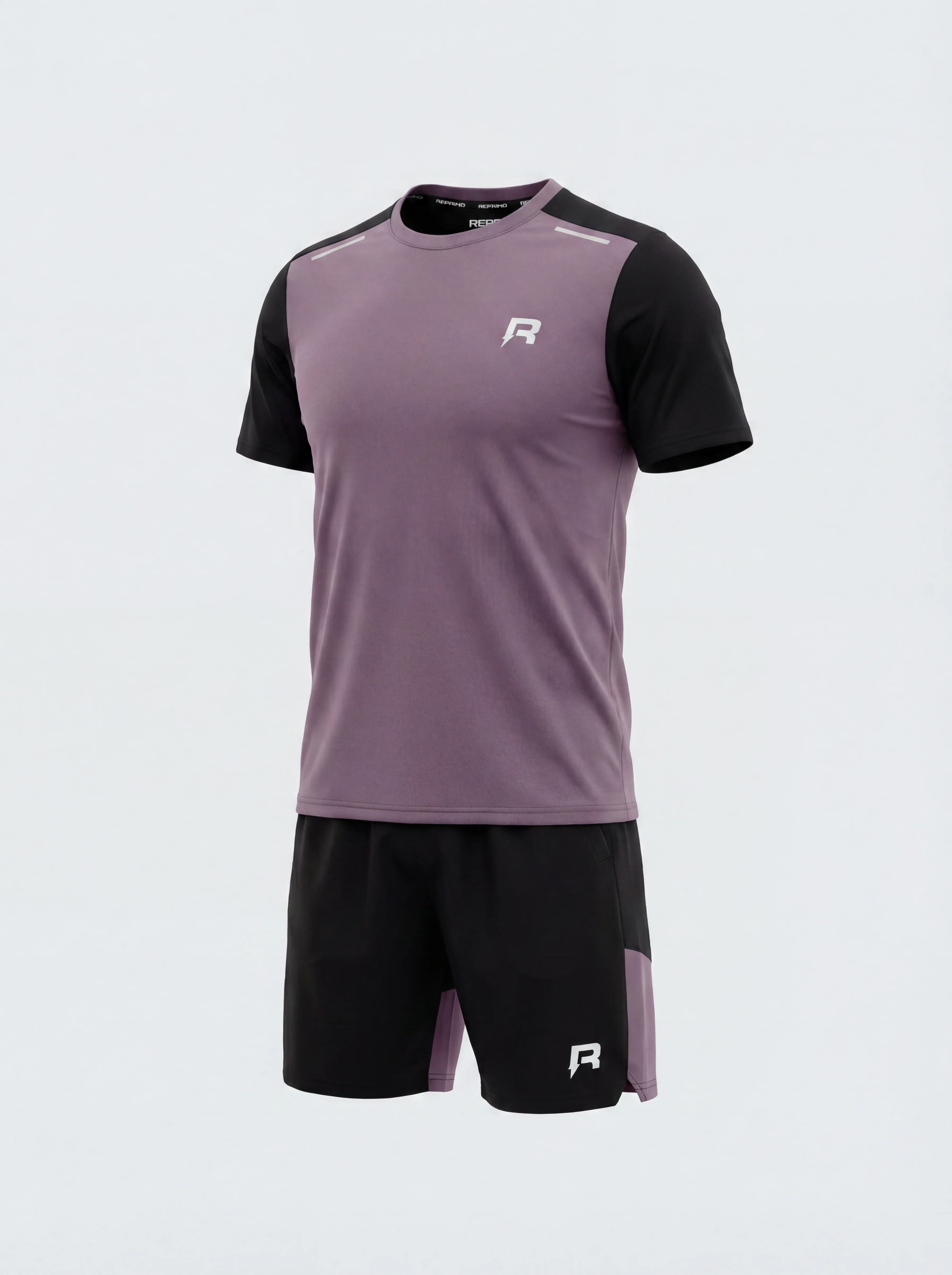 Reprimo Flight Mauve Set - T Shirt / Short - Image 2