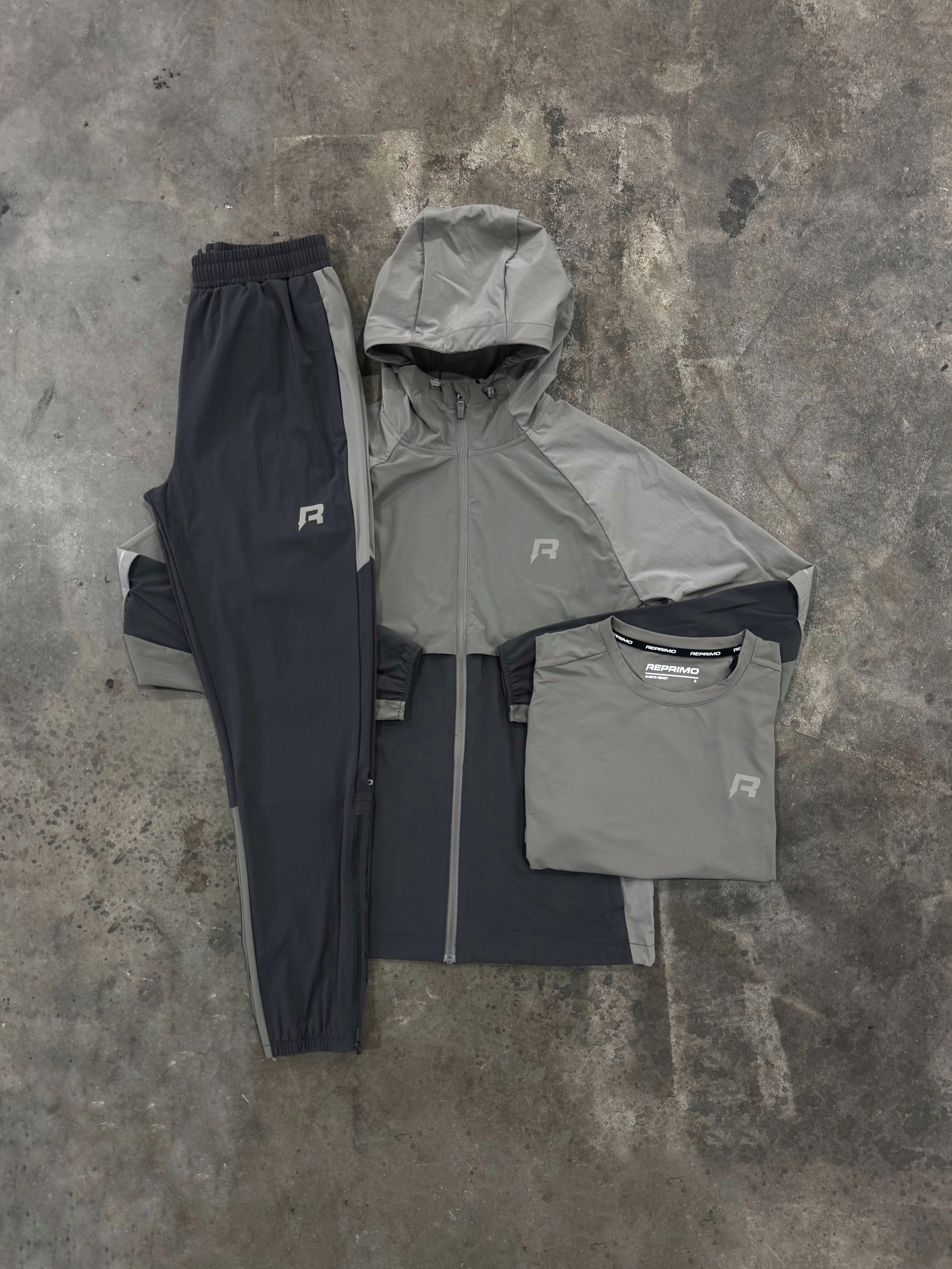 Reprimo Vortex Faded Dune 3 Piece Set - Jacket / T Shirt / Pant