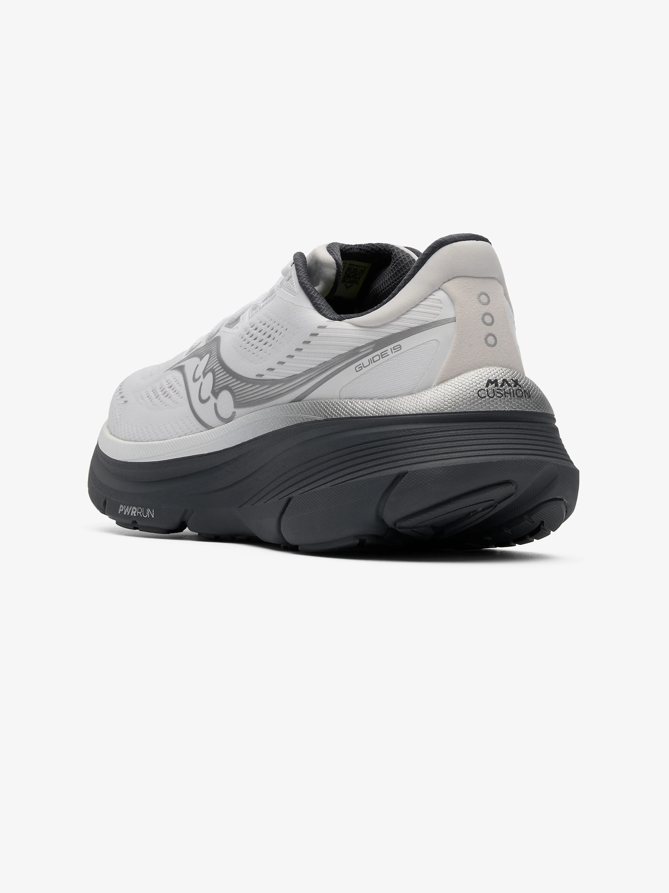 Saucony Guide 19 Trainer - White / Shadow - Image 3