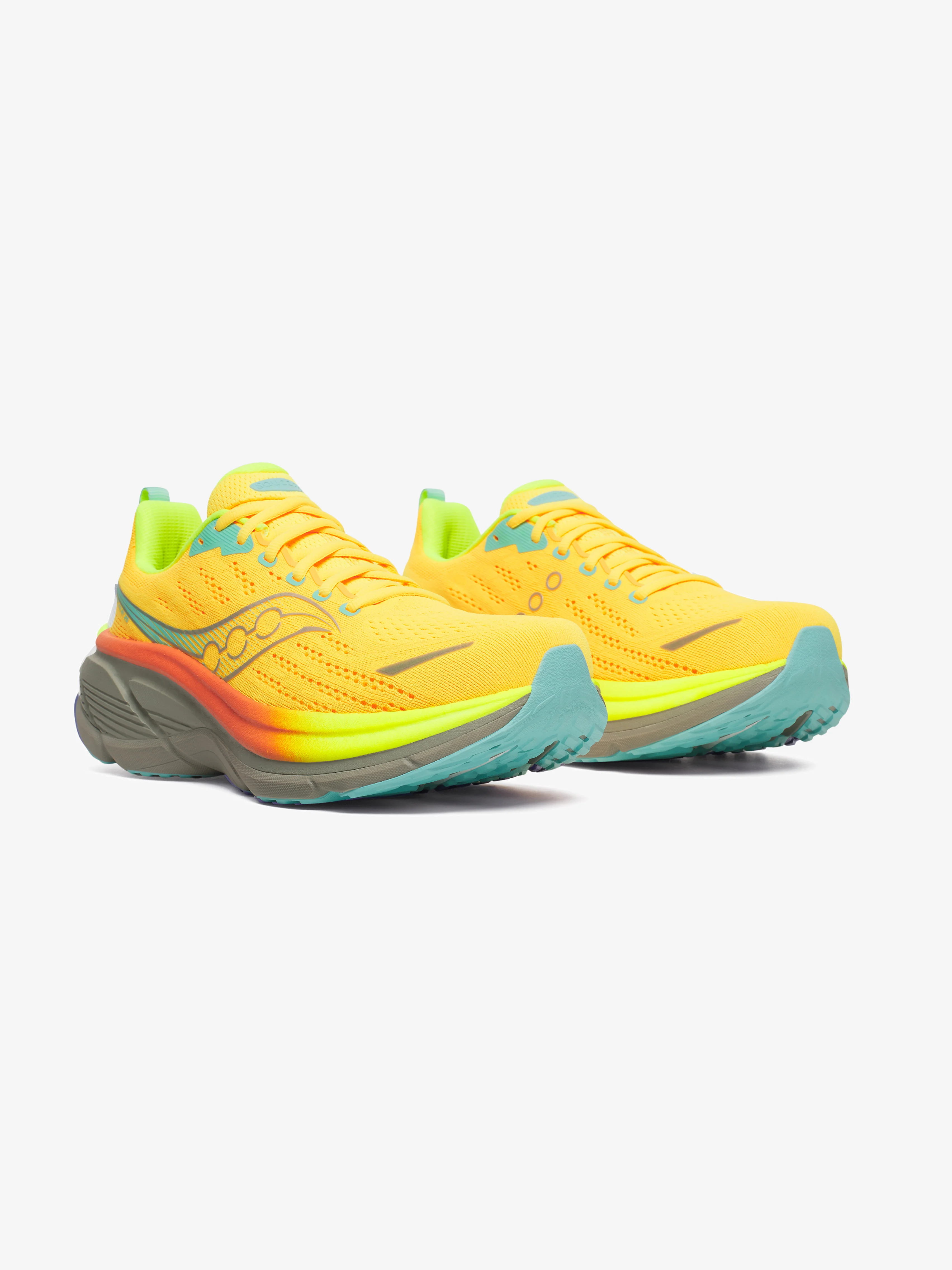 Saucony Hurricane 25 Trainer - Vizigold / Laurelor - Image 2