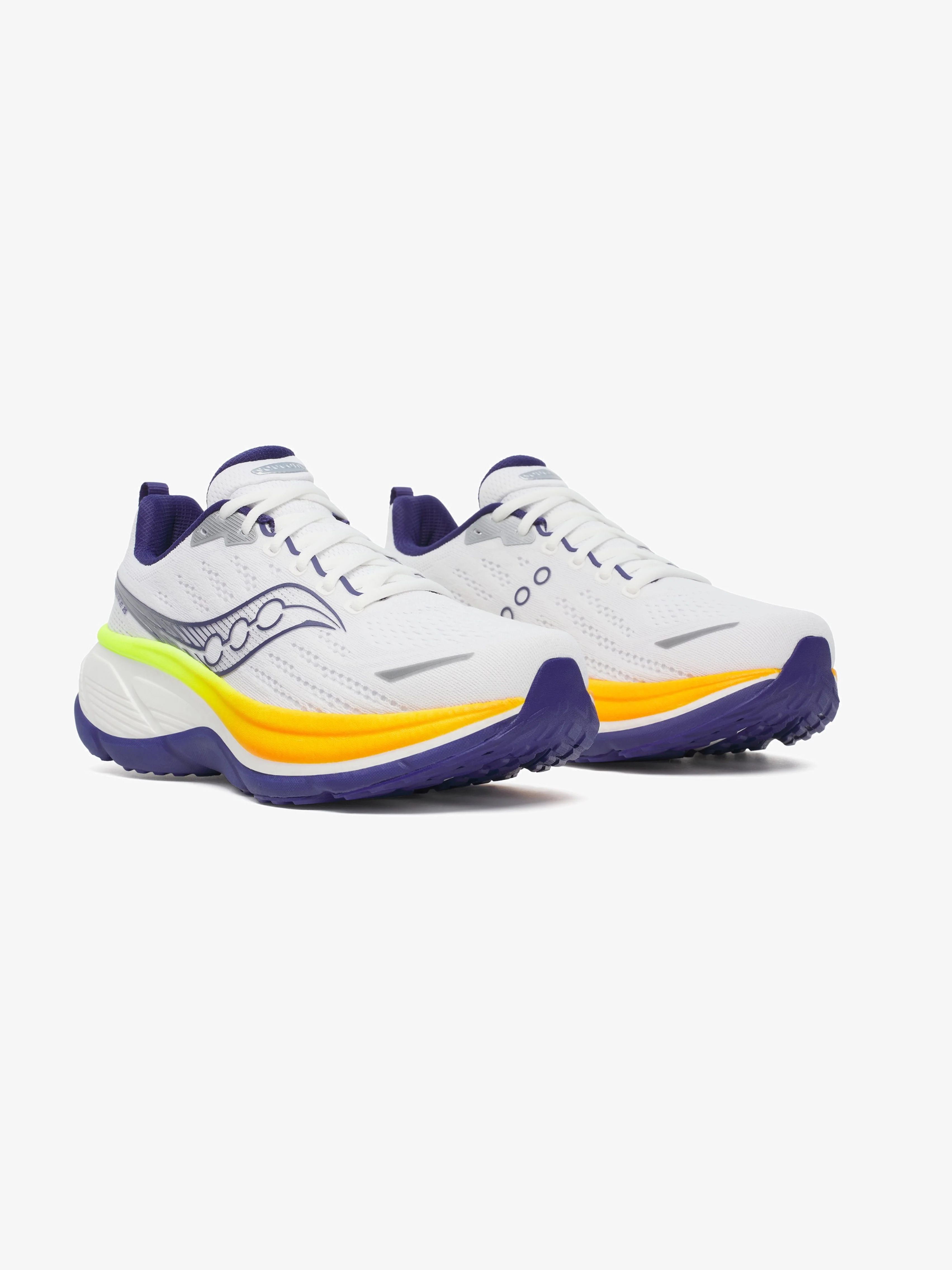 Saucony Hurricane 25 Trainer - White / Navy - Image 2