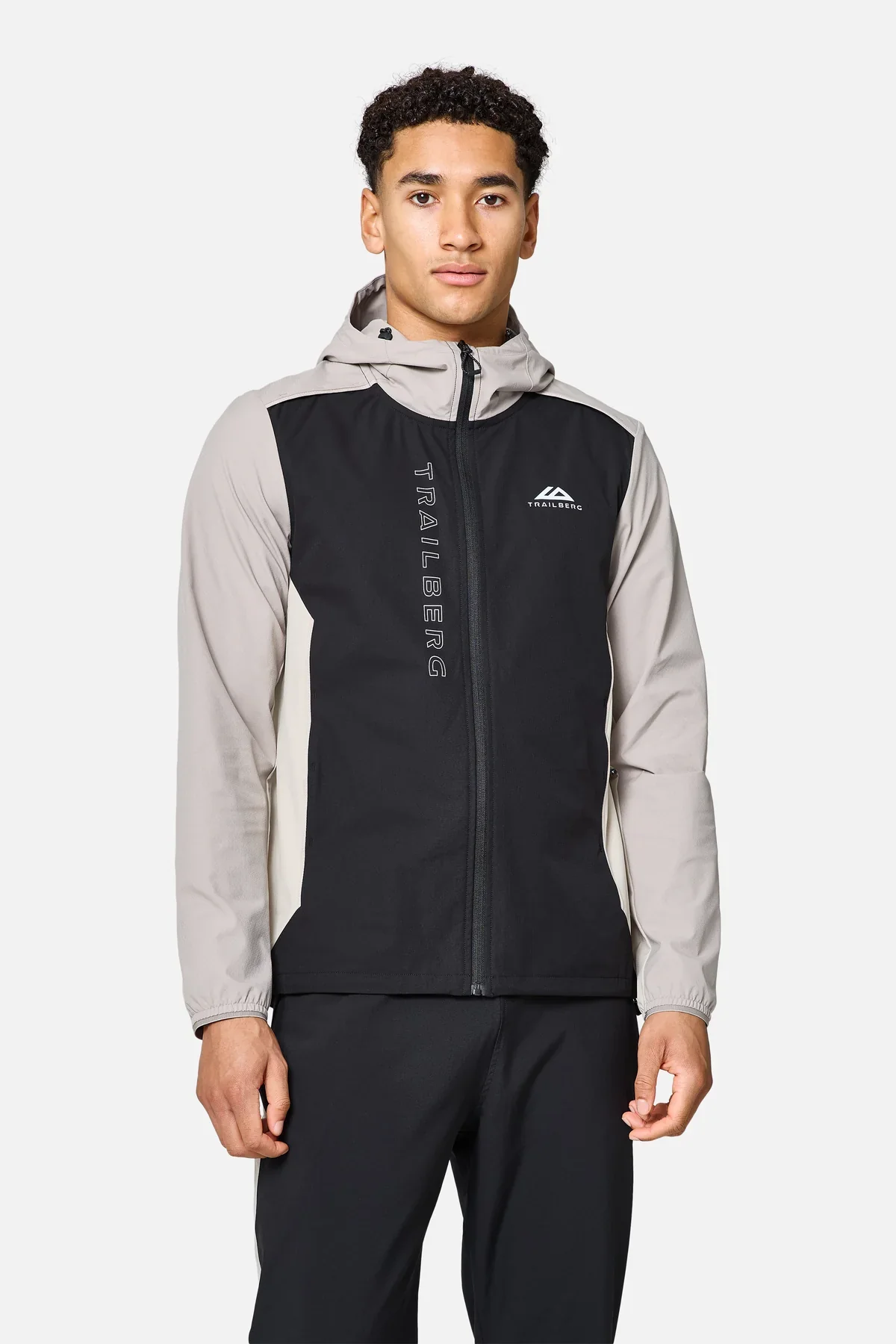 Trailberg AW25 Triathlon Jacket - Black / Taupe - Image 2