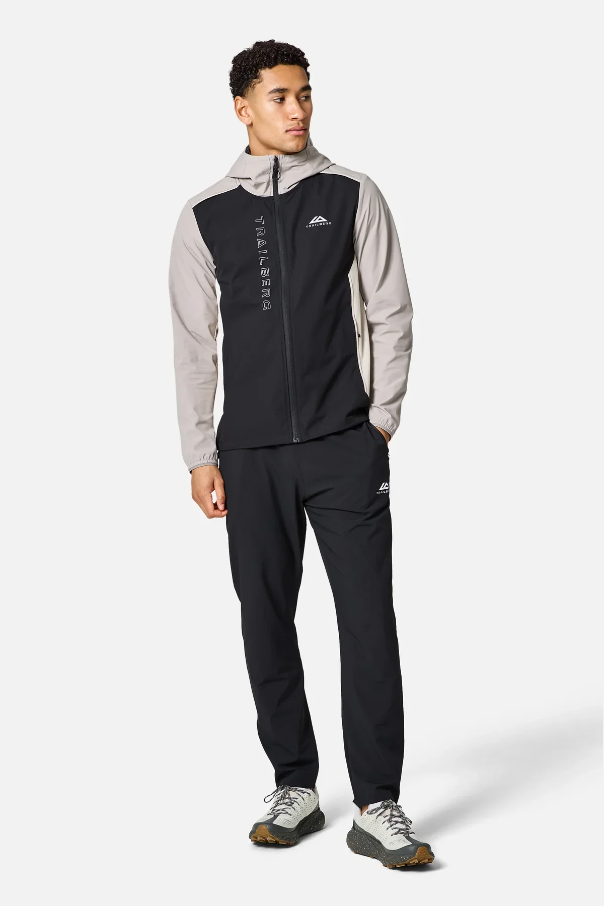 Trailberg AW25 Triathlon Pant - Black / Taupe - Image 4