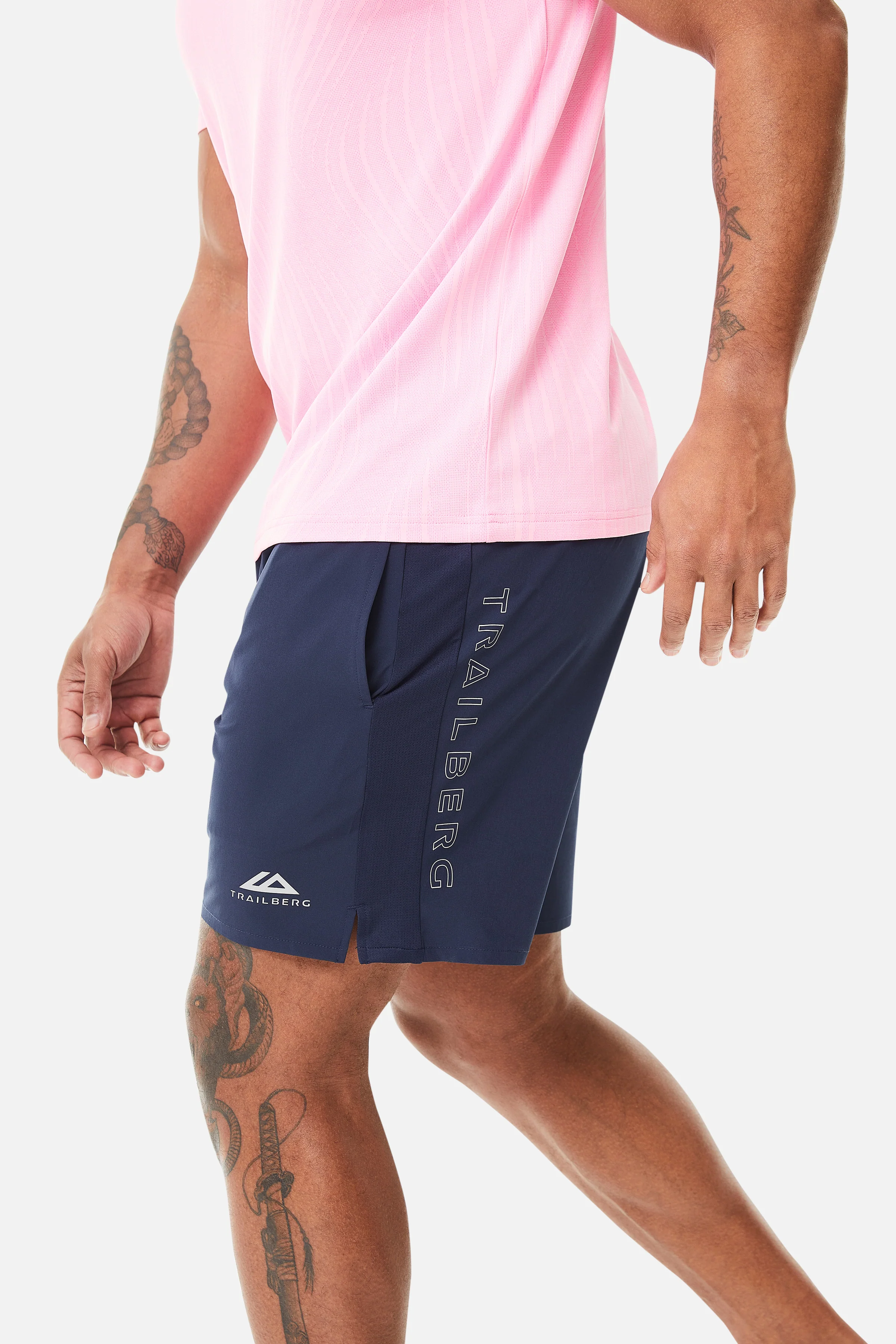Trailberg Vertex Jacquard Short - Navy - Image 2