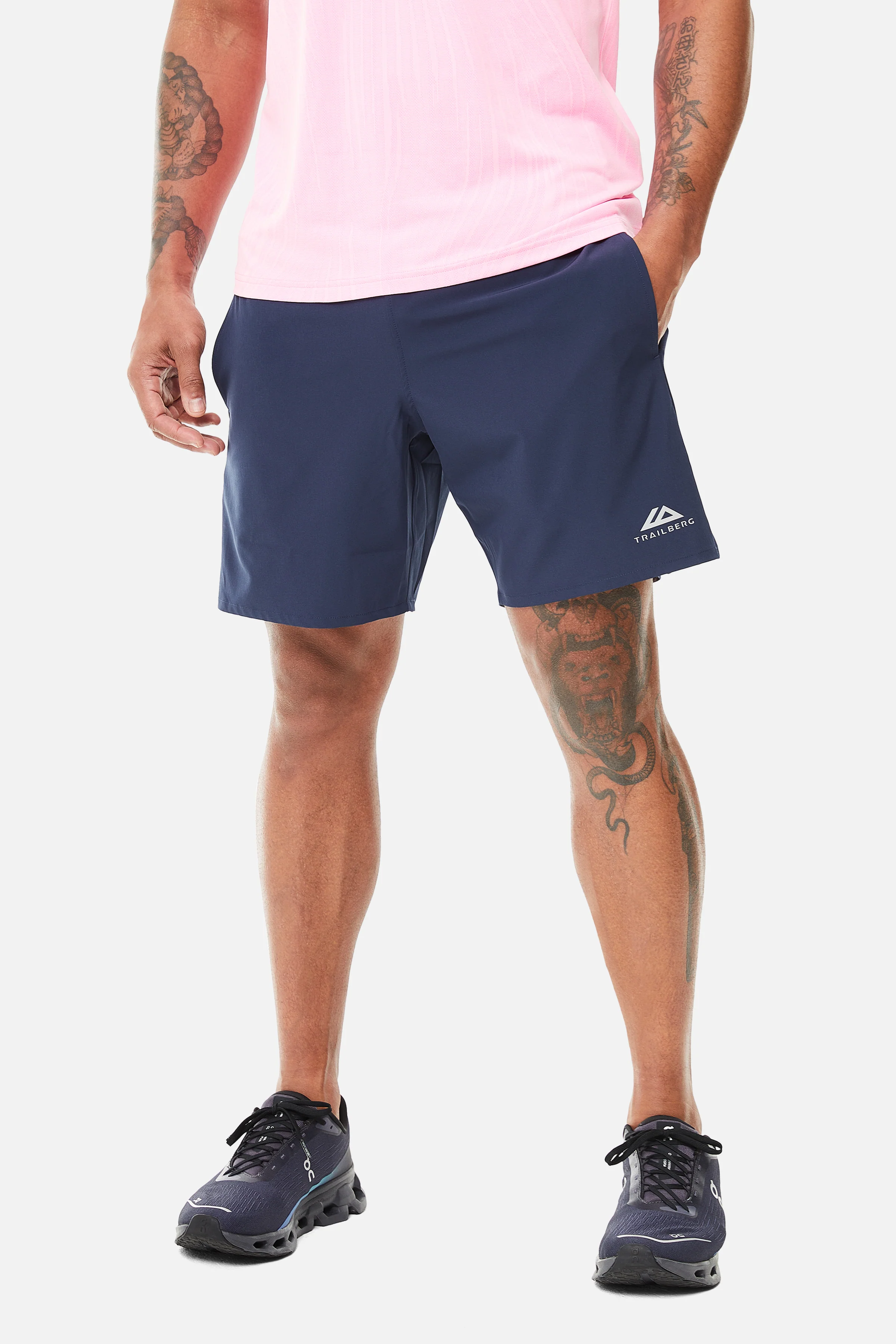 Trailberg Vertex Jacquard Short - Navy - Image 3