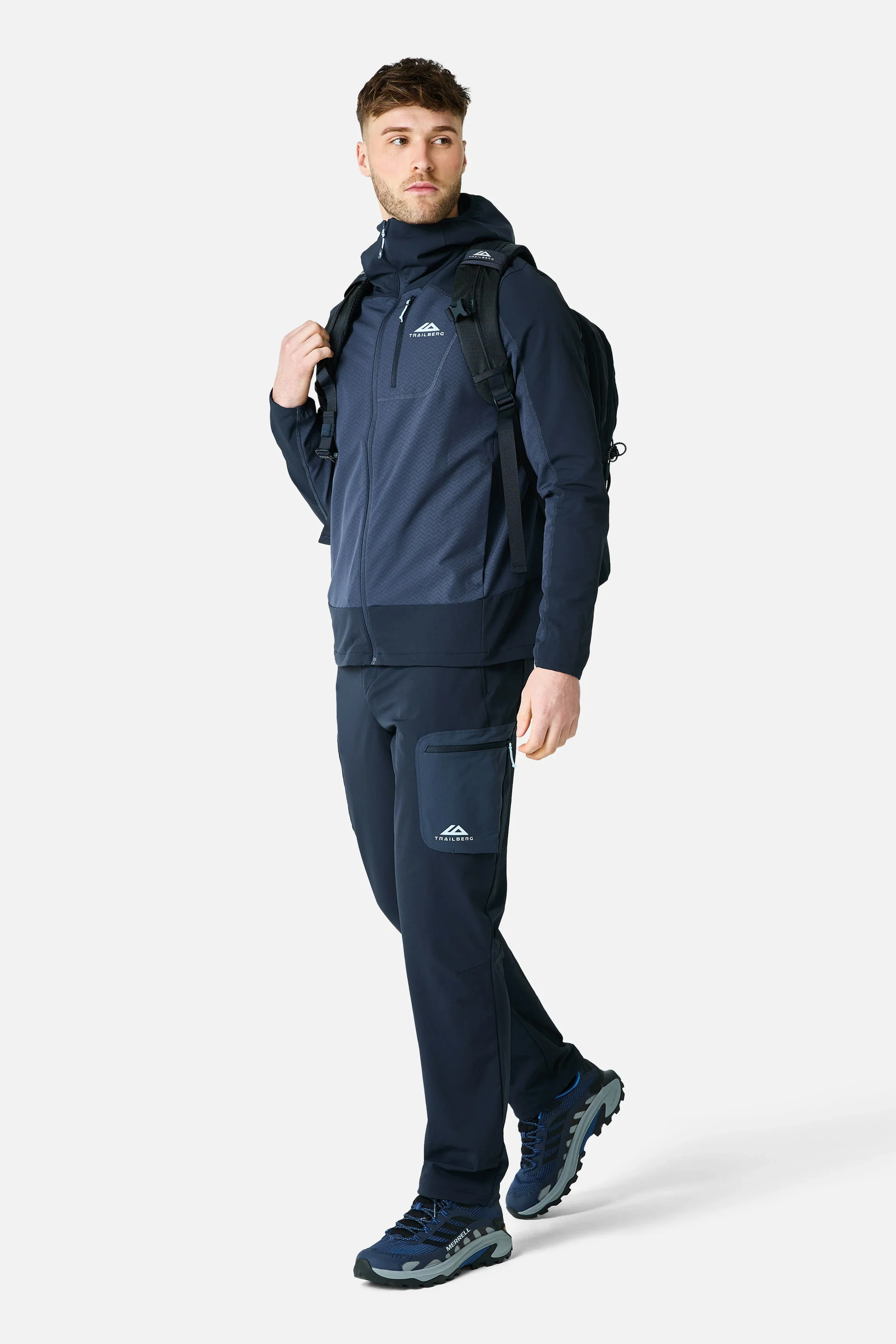 Trailberg Deep Ocean Caldera Gridded Fleece Tracksuit - jacket / Pant - Image 2