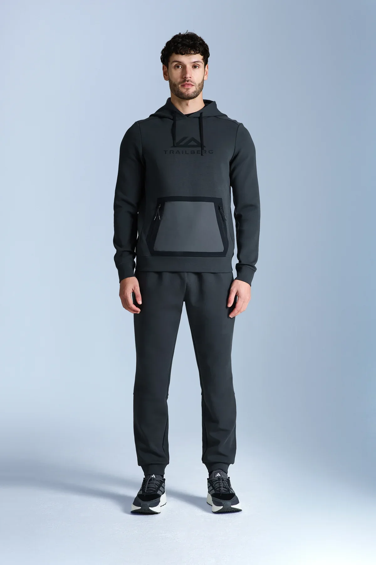 Trailberg Energy Hoodie - Volcano Grey - Image 2