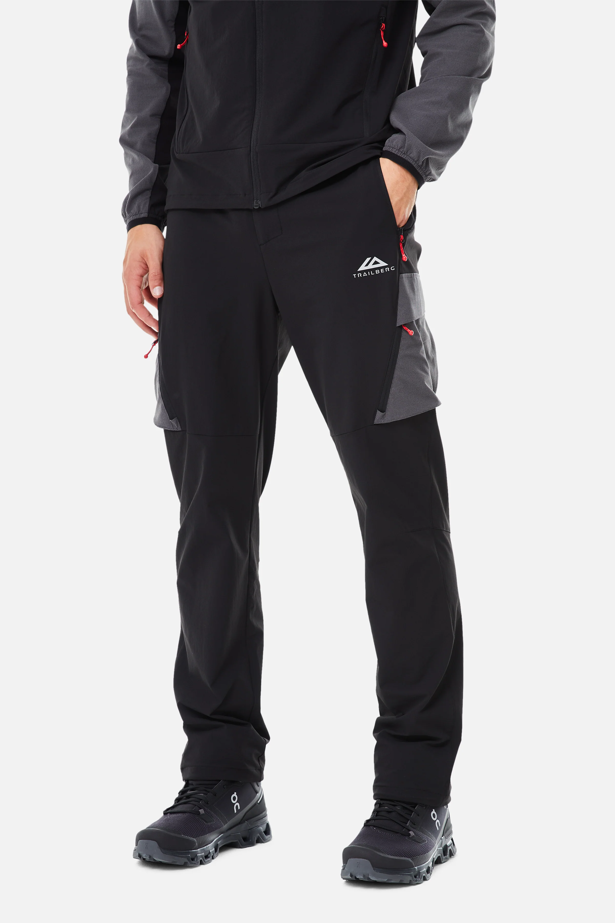 Trailberg Black / Grey Faltenjura Tracksuit - Jacket / Pant - Image 7
