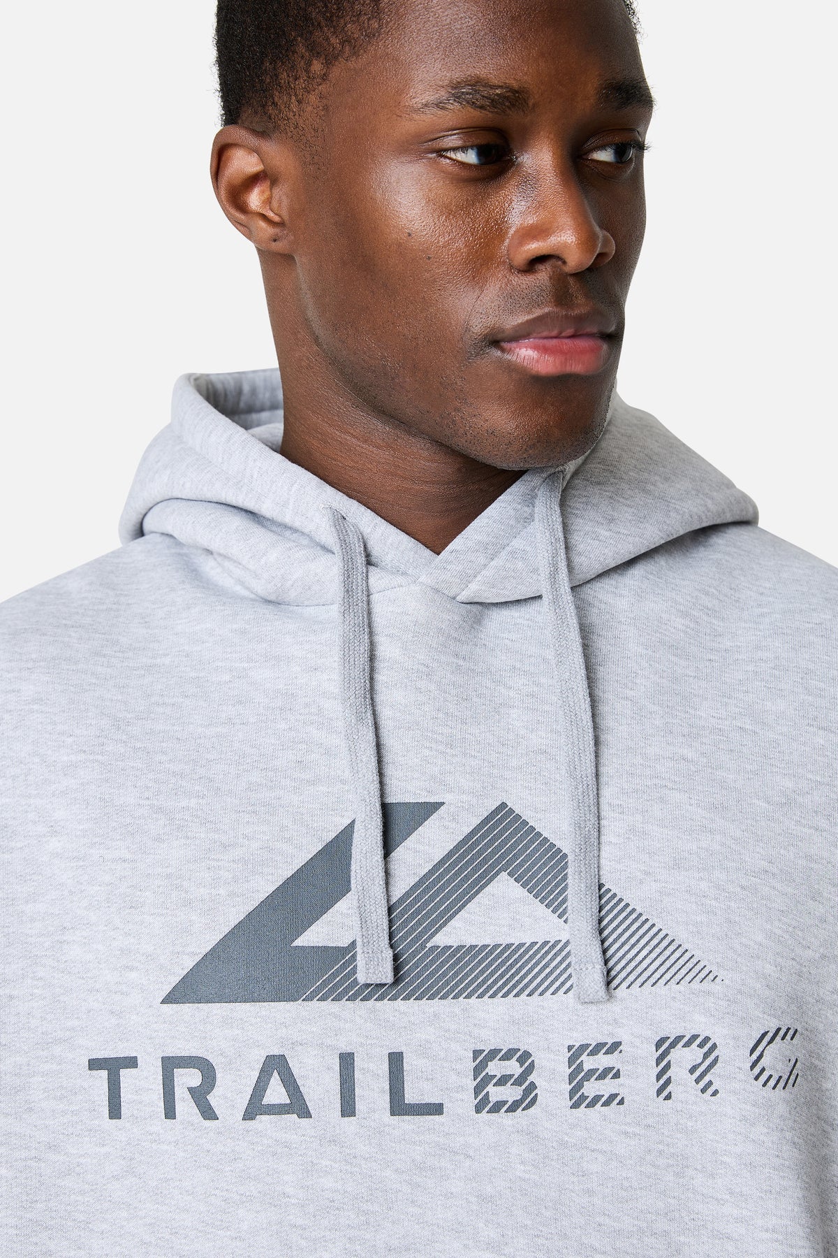 Trailberg Fraction Hoodie - Marl Grey - Image 3