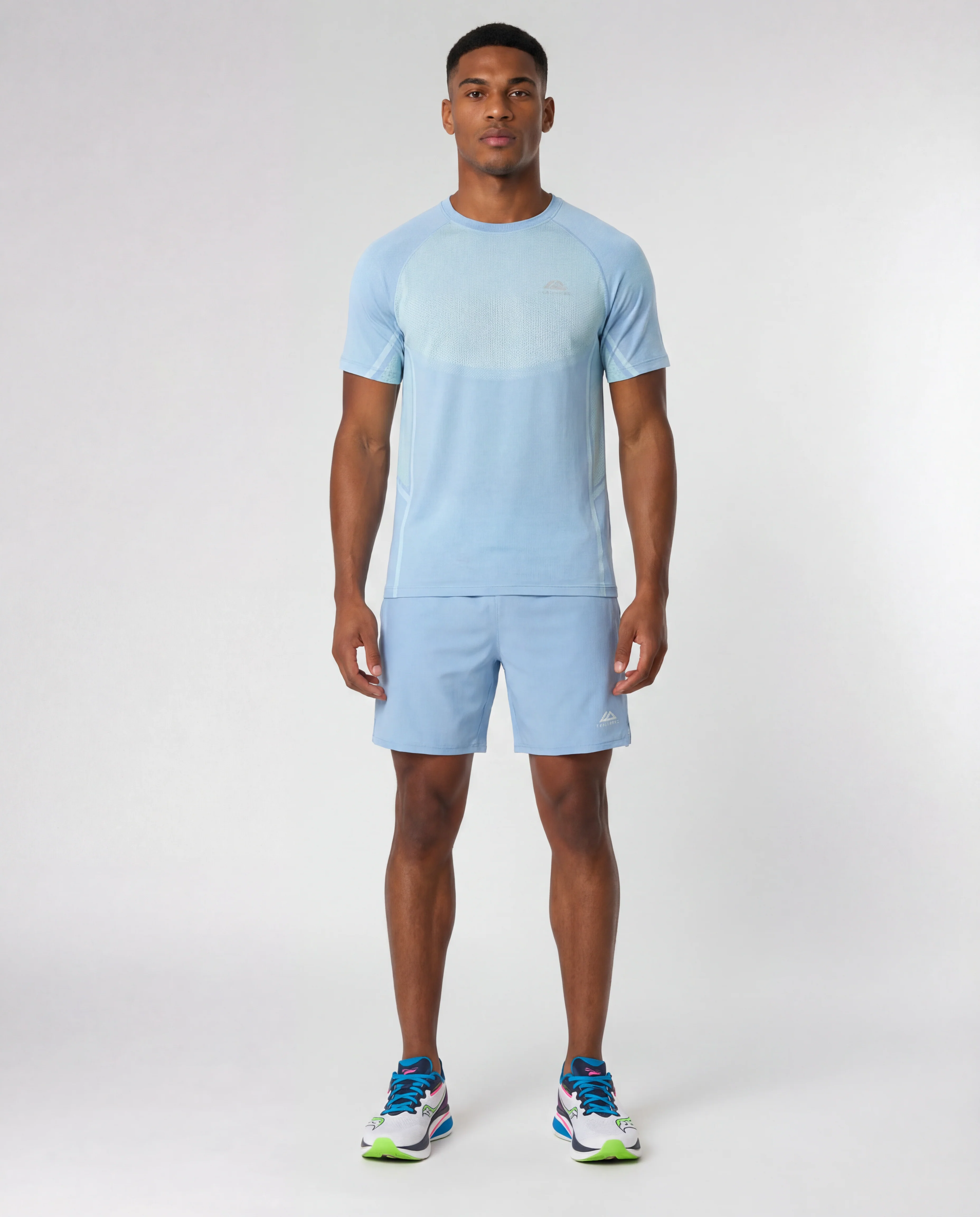 Trailberg Fusion Dune Blue Seamless Set - T Shirt / Short - Image 2