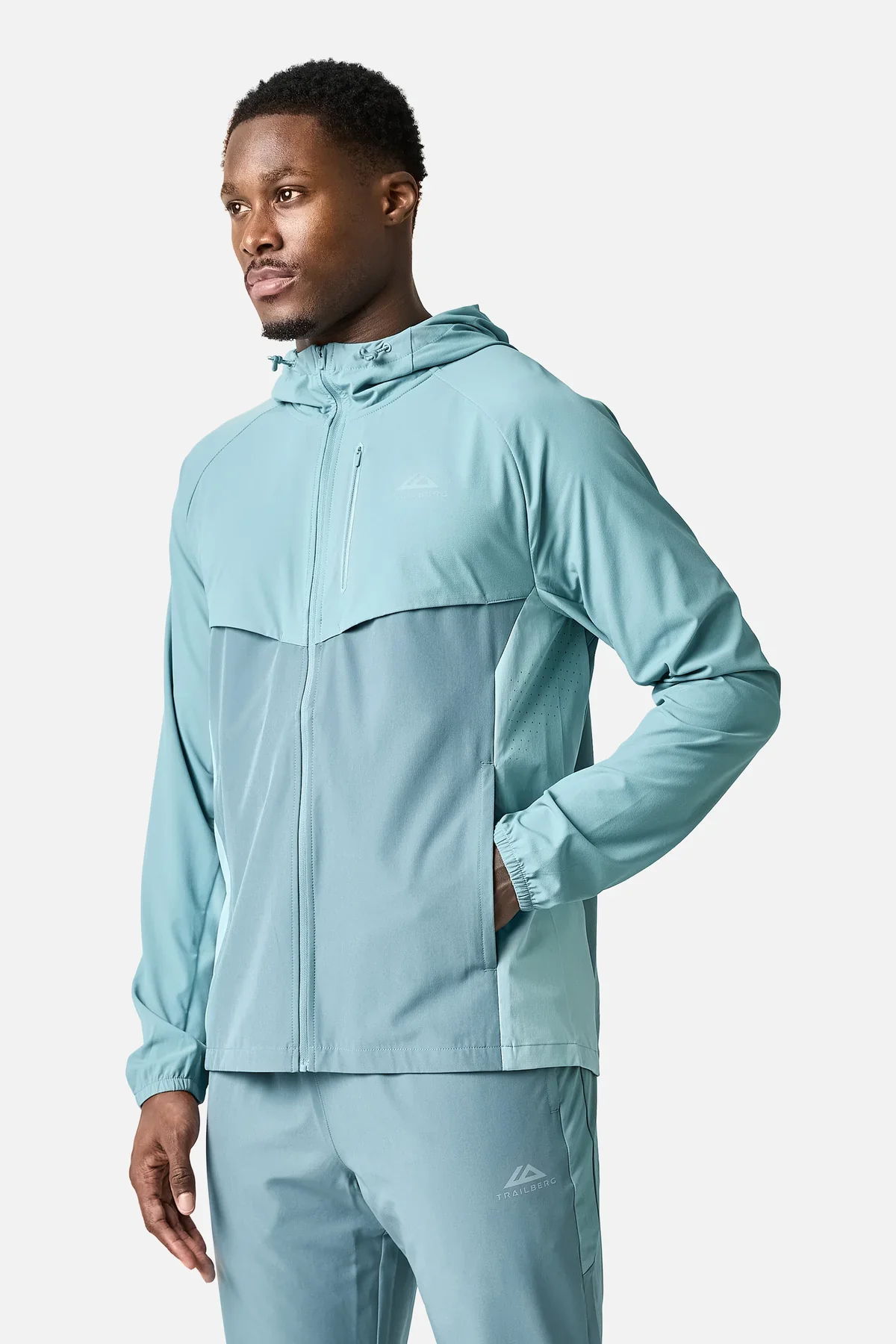 Trailberg SS26 Cloud Jacket - Frosted Denim - Image 2