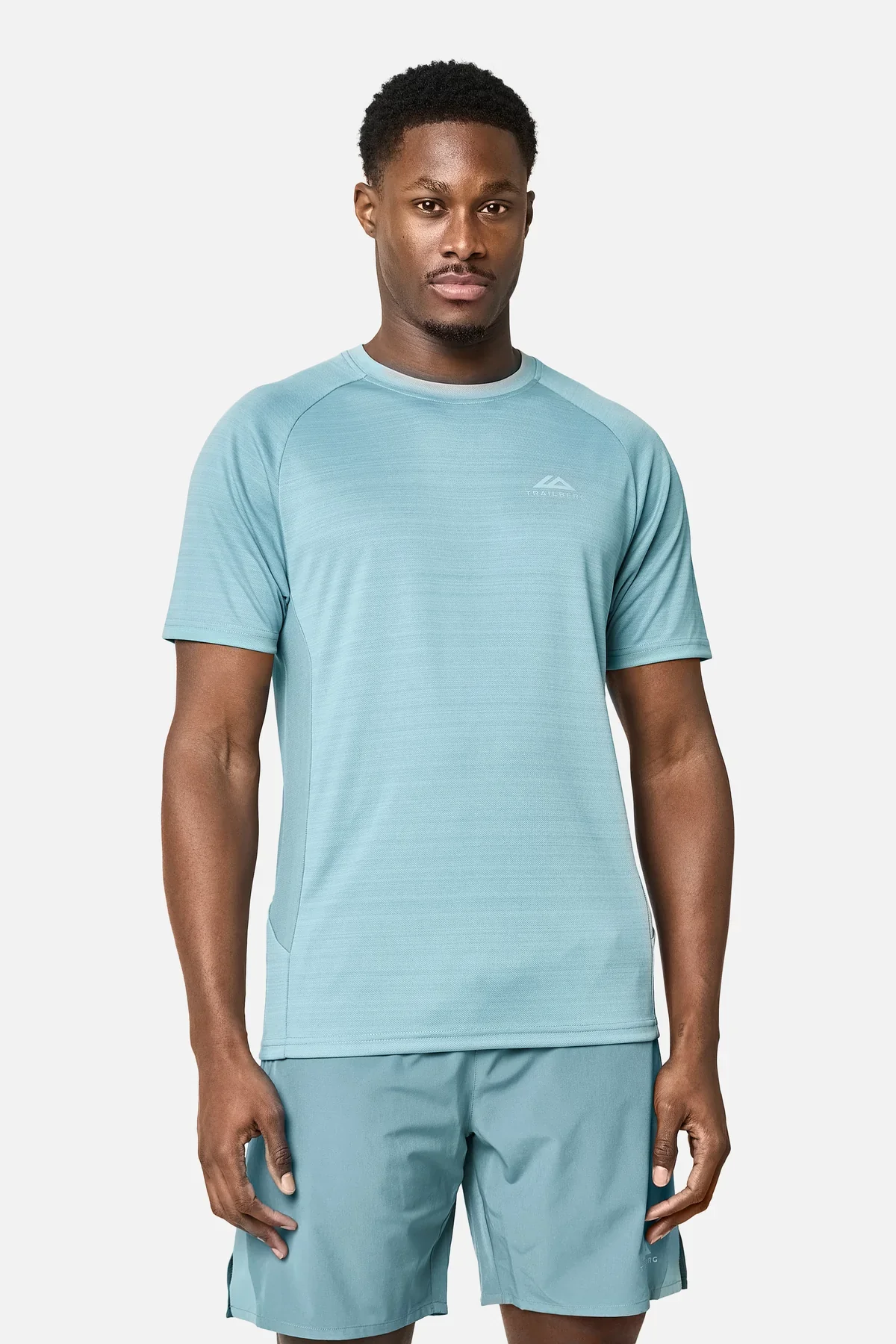 Trailberg SS26 Cloud T Shirt - Frosted Denim - Image 2