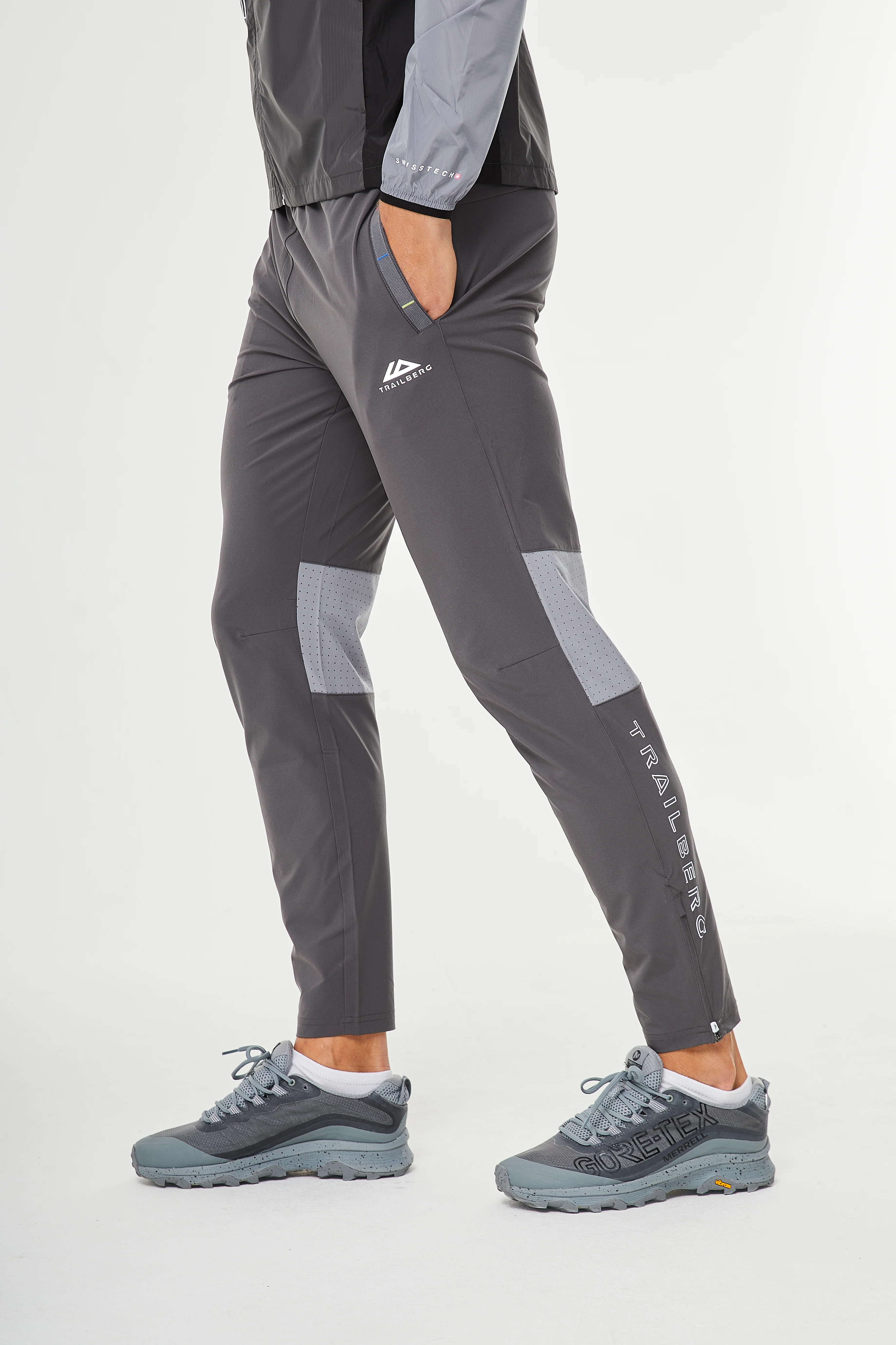 Trailberg Triathlon Pant - Grey - Image 3