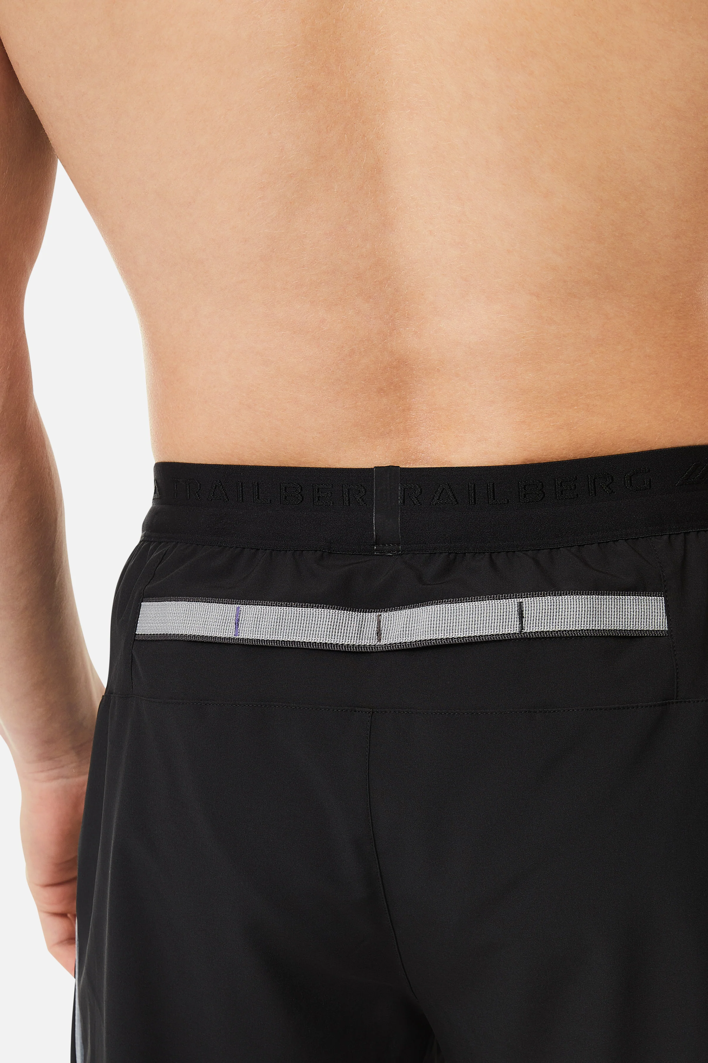 Trailberg Triathlon Short - Black / Irongate - Image 4