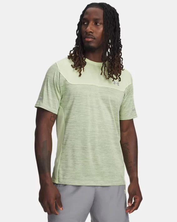 Under Armour Tech Utility T Shirt - Lumos Lime - Image 2