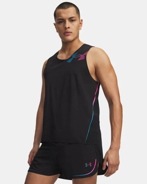 Under Armour Velociti Elite Black Set - Singlet / Short - Image 2