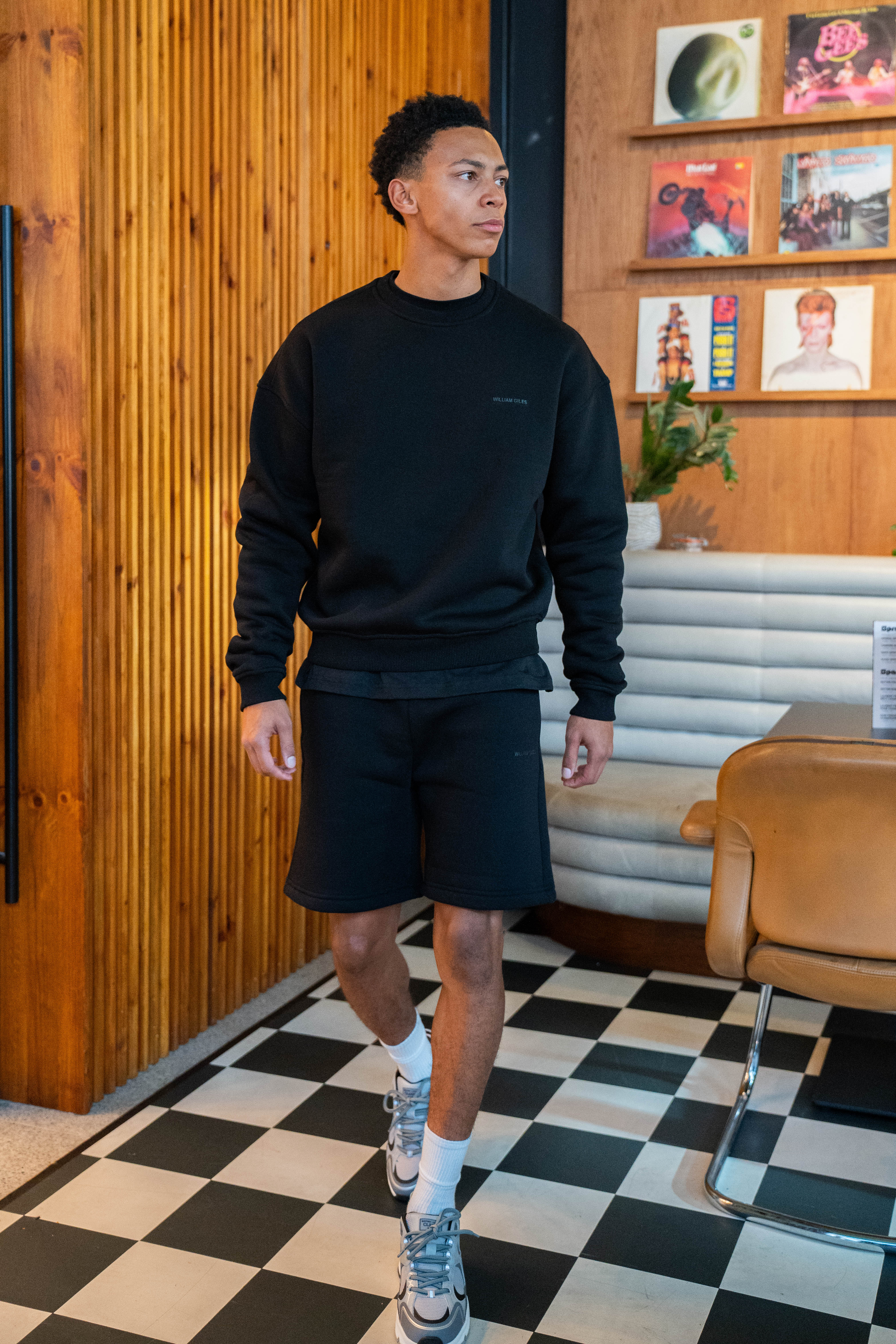 William Giles Sweatshirt - Black - Image 2