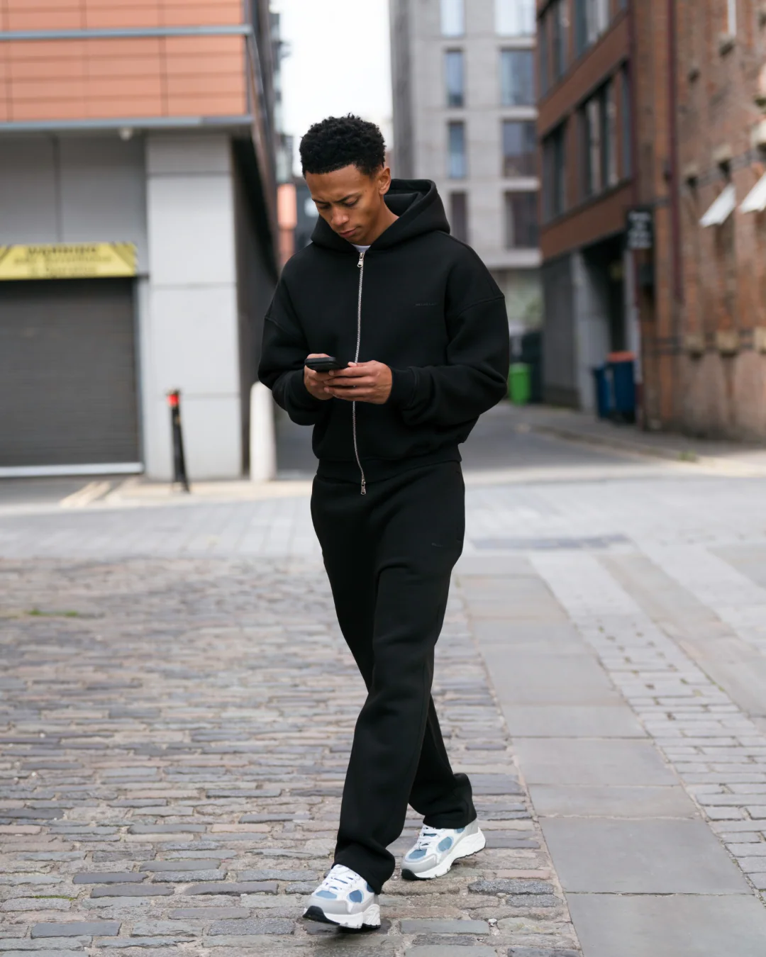 William Giles Zip Hoodie - Black - Image 3